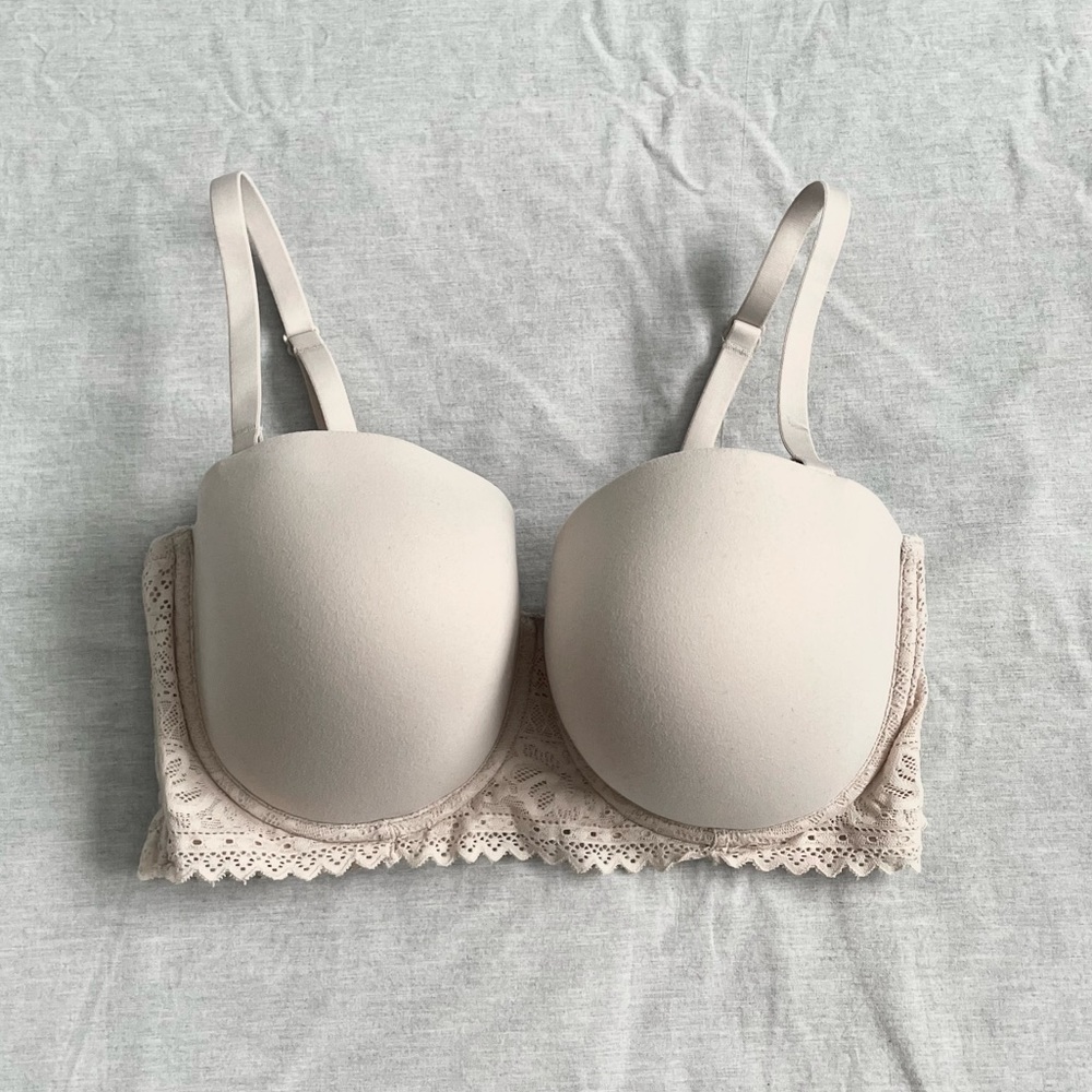 M&S Sumptuously Soft™ Padded Convertible Strapless Full Cup Wired Bra - …